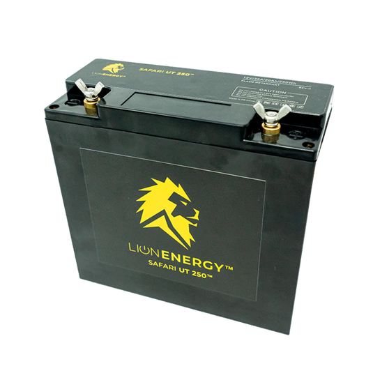 Lion Safari UT 12V 20Ah Lithium Iron Phosphate (LiFePO4) Battery - Lion Backup Generator Store