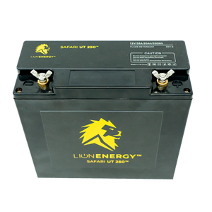 Lion Safari UT 12V 20Ah Lithium Iron Phosphate (LiFePO4) Battery - Lion Backup Generator Store