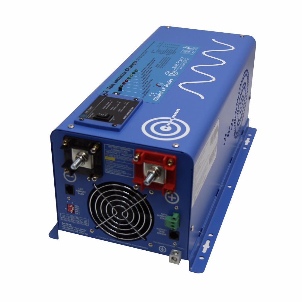 Aims 3000 Watt Pure Sine Inverter Charger - Aims Backup Generator Store