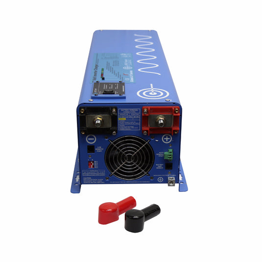 Aims 4000 Watt Pure Sine Inverter Charger 12Vdc to 120 Vac Output - Aims Backup Generator Store