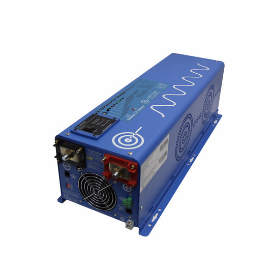 Aims 4000 Watt Pure Sine Inverter Charger 12Vdc to 120 Vac Output - Aims Backup Generator Store