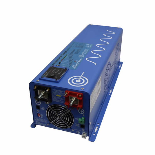 Aims 4000 Watt Pure Sine Inverter Charger 12Vdc/240Vac Input & 120/240Vac Split Phase Output - Aims Backup Generator Store