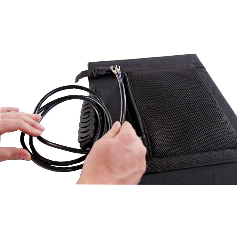 Load image into Gallery viewer, Aims 60 Watt Portable Tri-Fold Solar Panel Pre-Wired and Built in Carrying Case Monocrystalline - Aims Backup Generator Store
