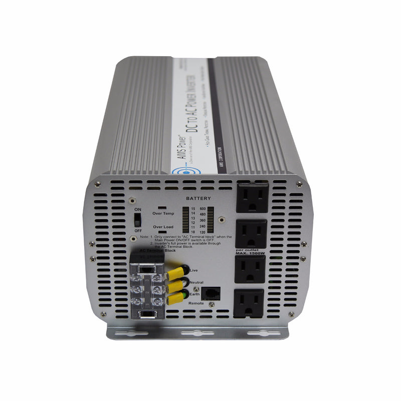 Load image into Gallery viewer, Aims 5000 Watt Power Inverter 12 Volt - Aims Backup Generator Store
