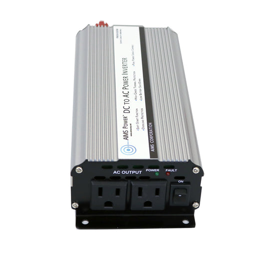 Aims 800 Watt Power Inverter with Cables - Aims Backup Generator Store
